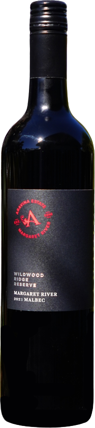 Aravina Estate Wildwood Ridge Reserve Malbec 2023 bottle - Margaret River